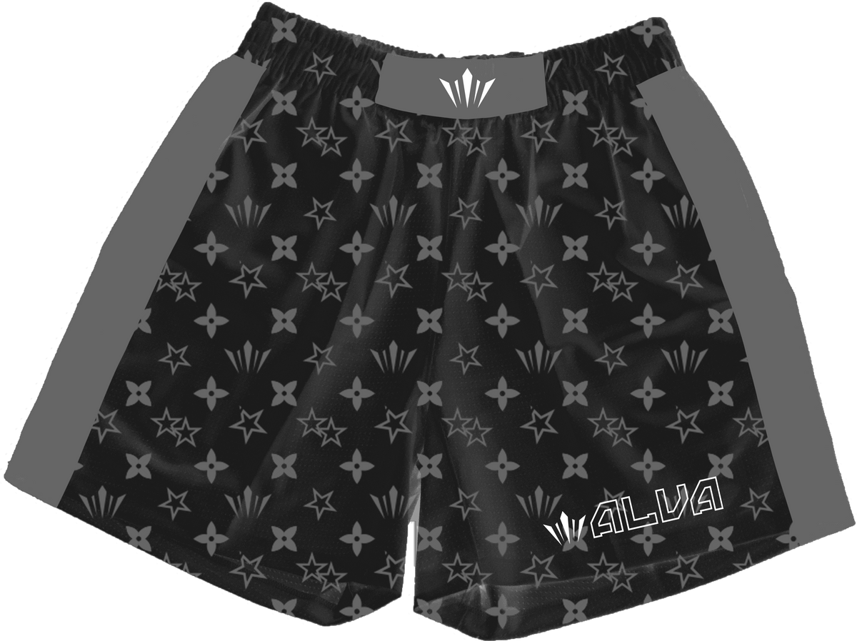 Black LV BJJ Shorts