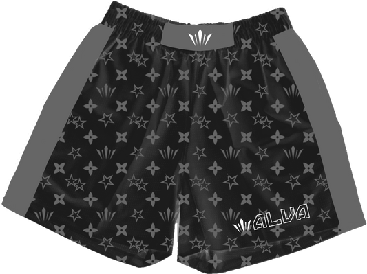 Black LV BJJ Shorts