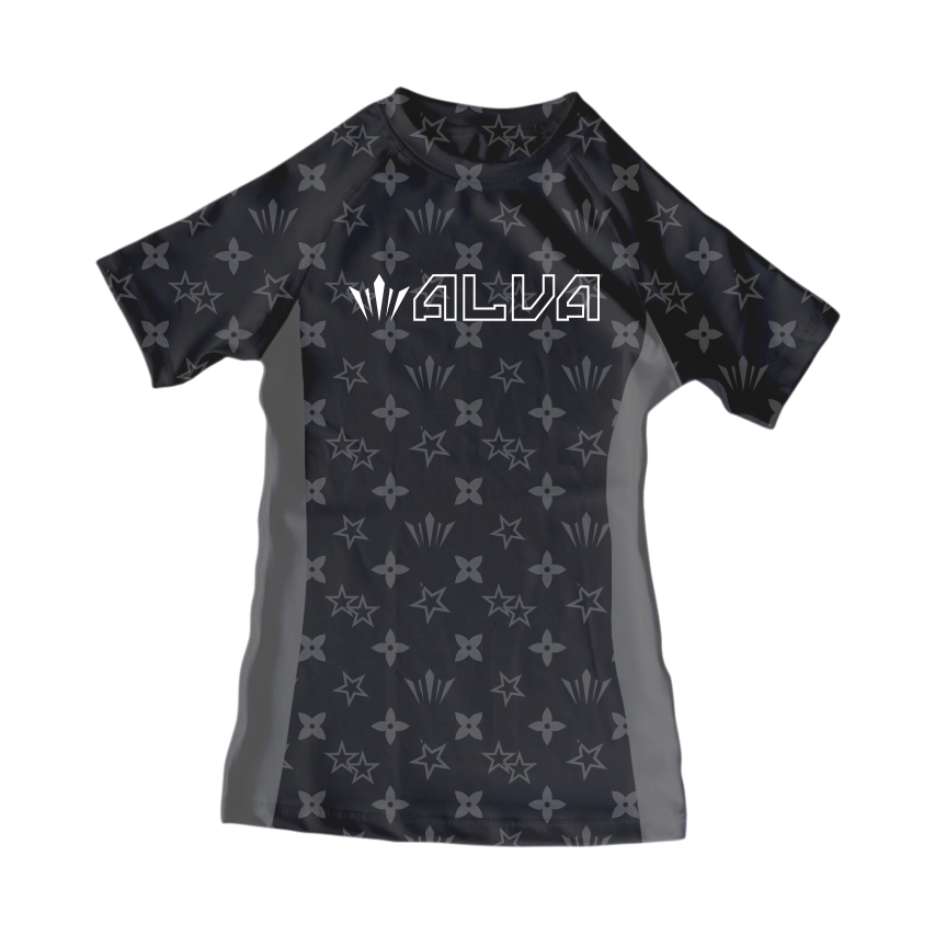 Women's Black LV BJJ Rashguard