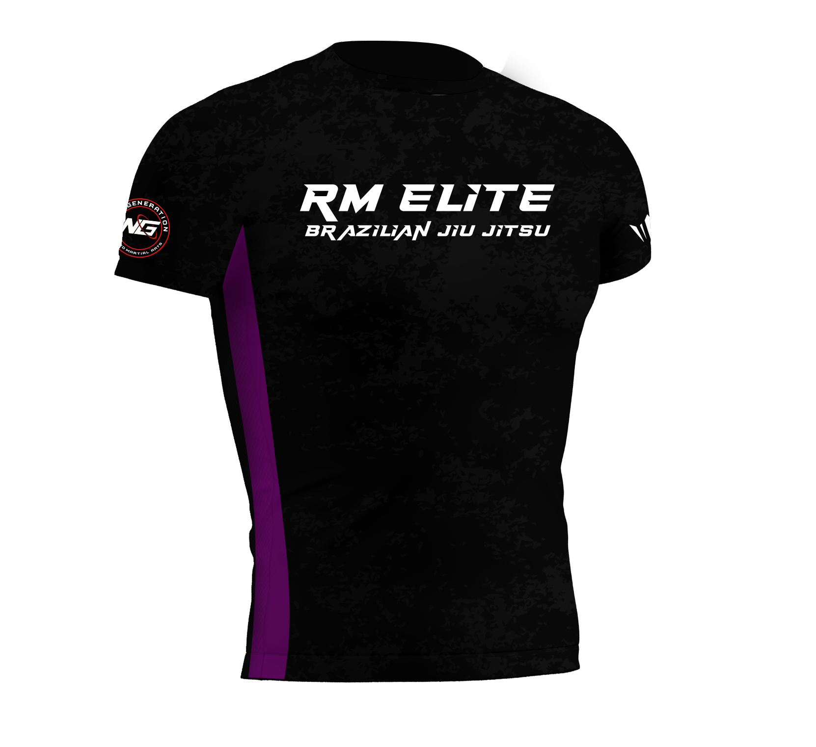RM Elite Dark Ranked Rashguard - Purple