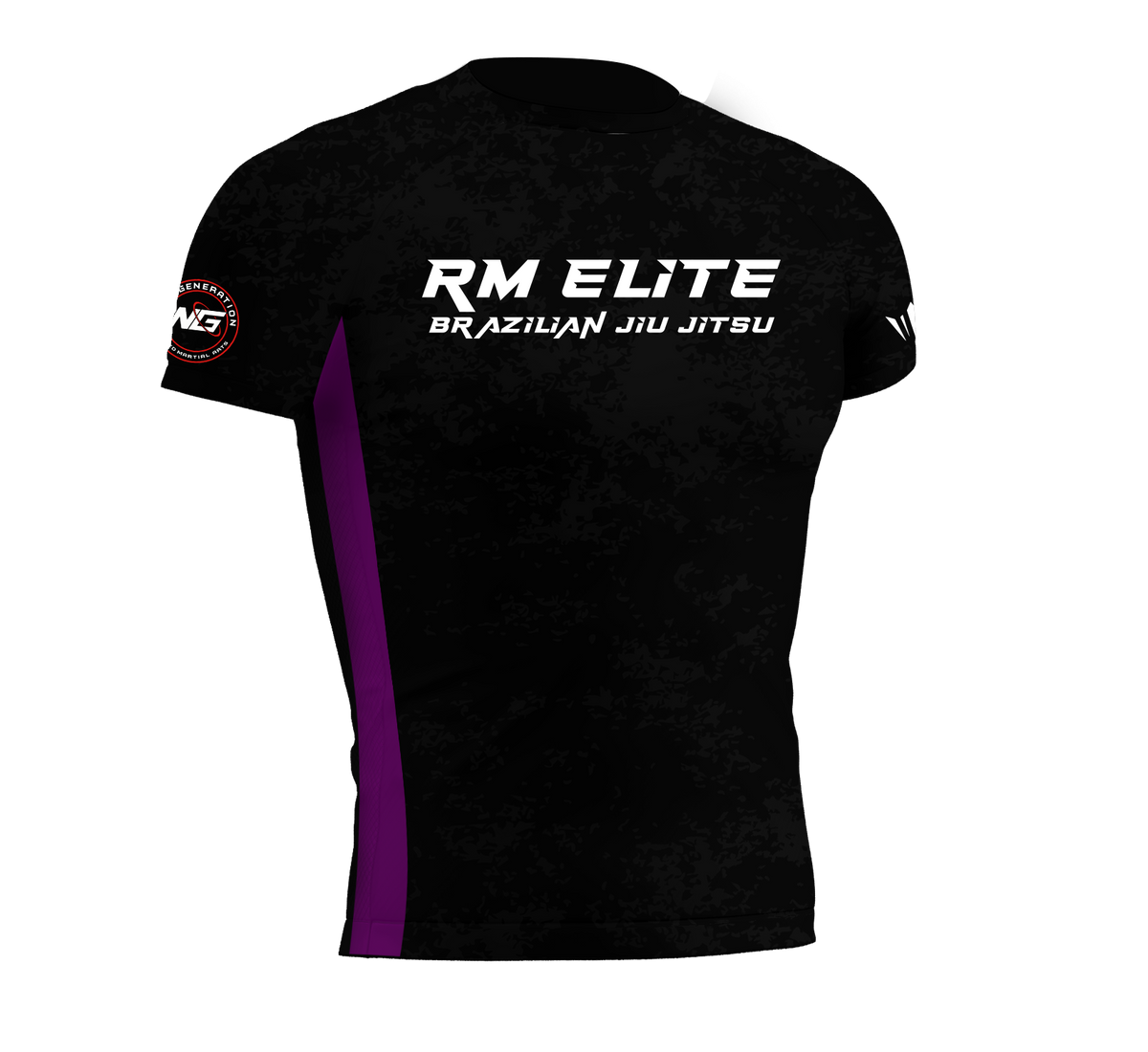 RM Elite Dark Ranked Rashguard - Purple