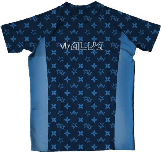 Blue LV Rashguard