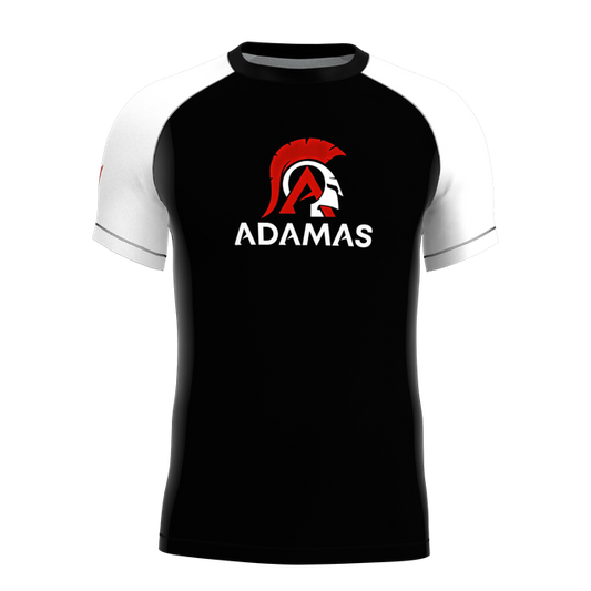 Adamas Jiu Jitsu Academy SS Rashguard - White