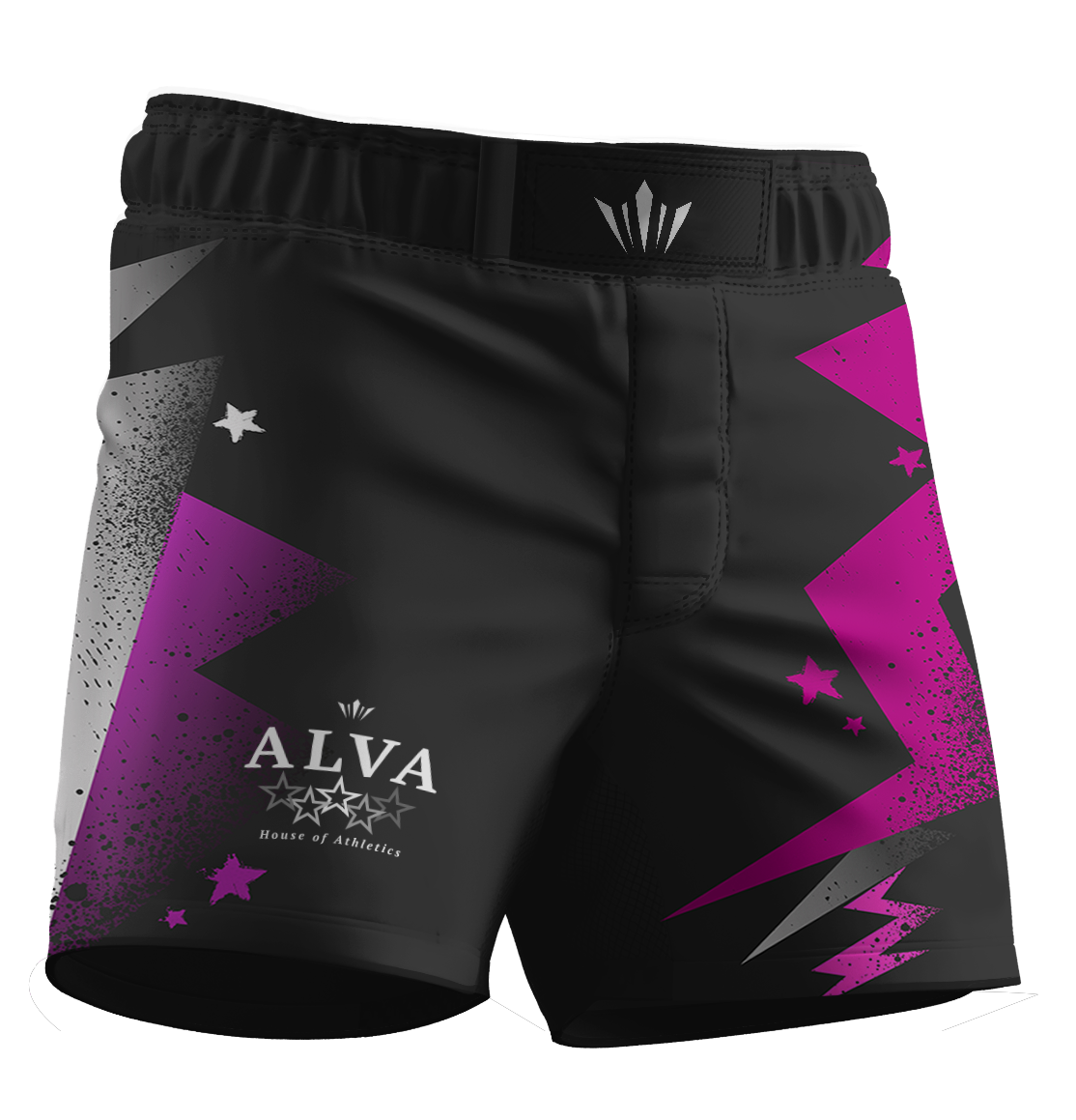 90's Superstar BJJ Shorts - Black