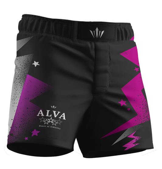 90's Superstar BJJ Shorts - Black