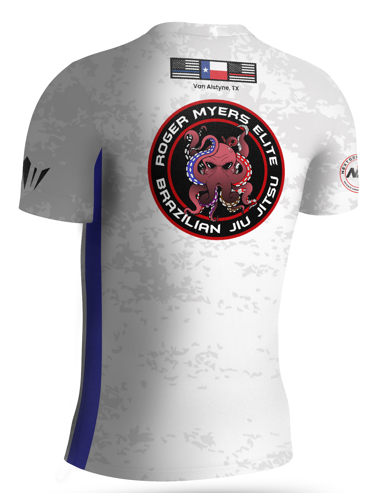 RM Elite Light Ranked Rashguard - Blue