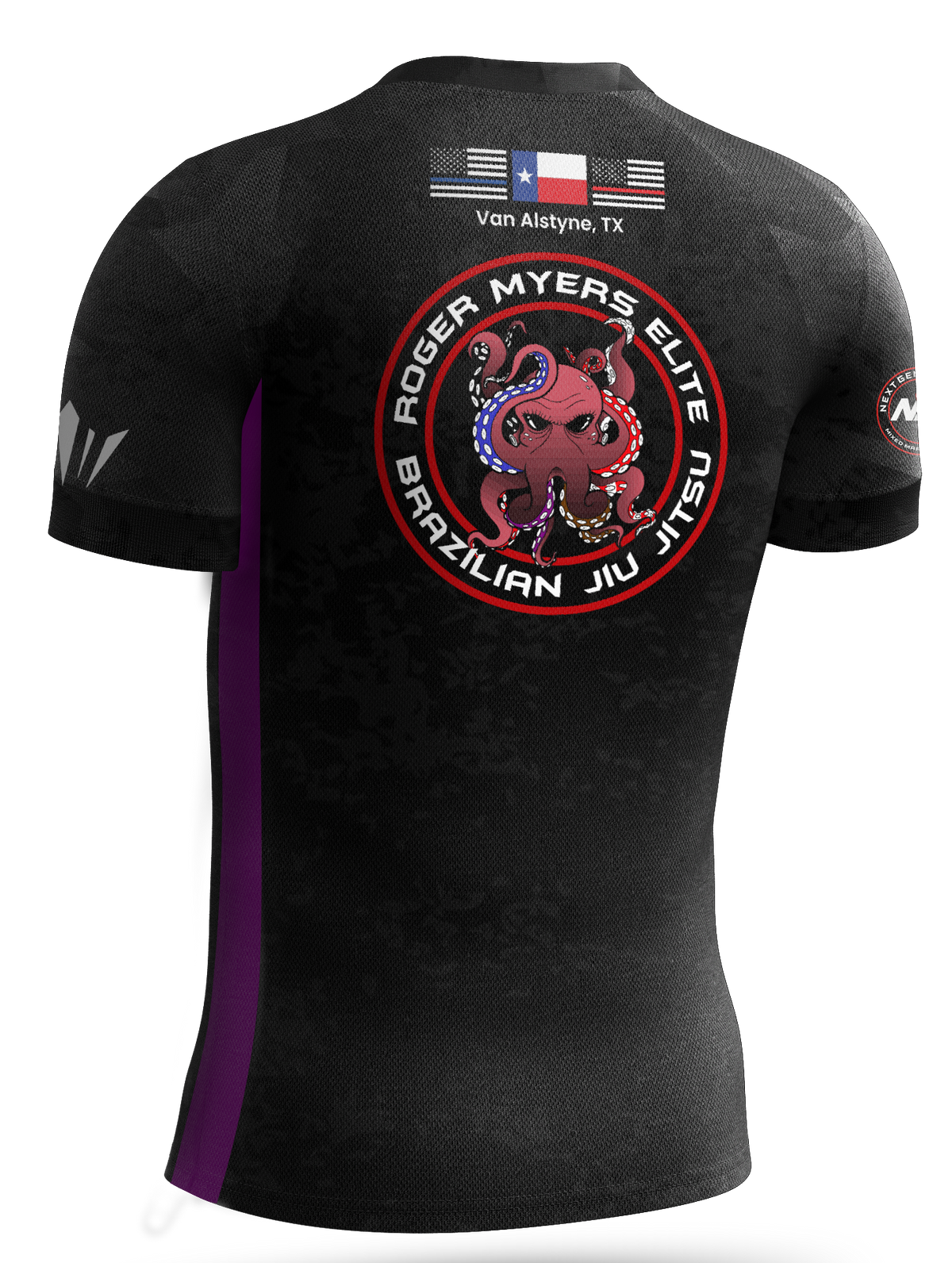 RM Elite Dark Ranked Rashguard - Purple