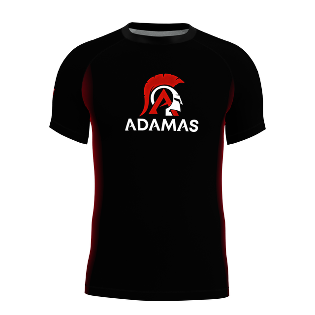 Adamas Jiu Jitsu Academy SS Rashguard - Black