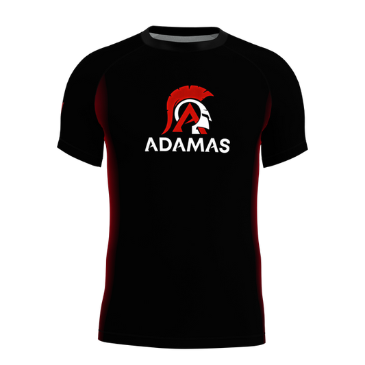 Adamas Jiu Jitsu Academy SS Rashguard - Black