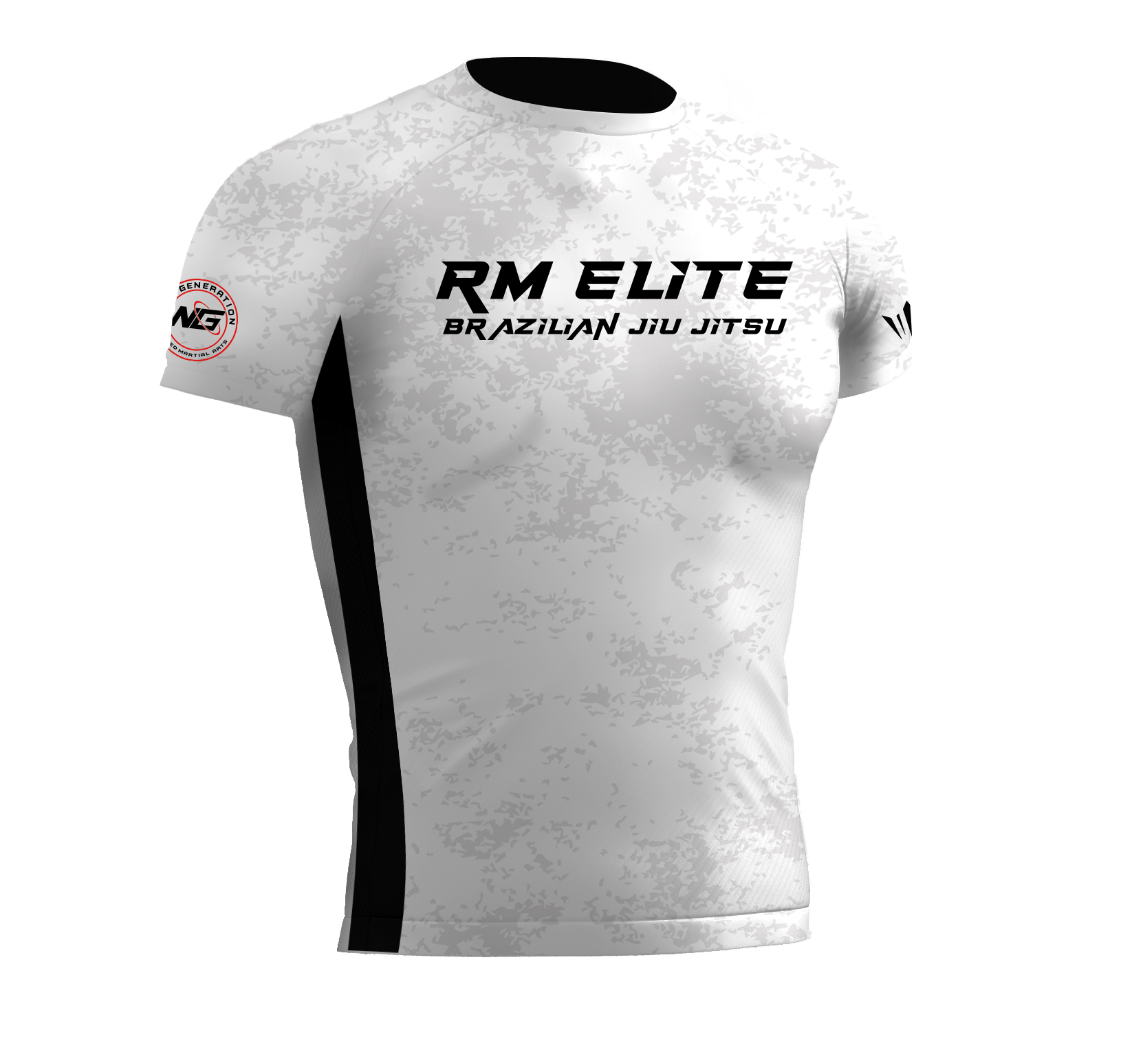 RM Elite Light Ranked Rashguard - White