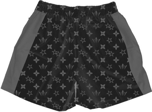 Black LV BJJ Shorts
