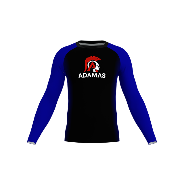 Adamas Jiu Jitsu Academy LS Rashguard - Blue