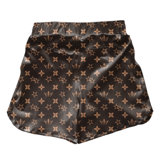 Women's Brown LV BJJ Shorts