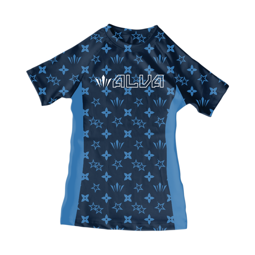 Women's Blue LV BJJ Rashguard
