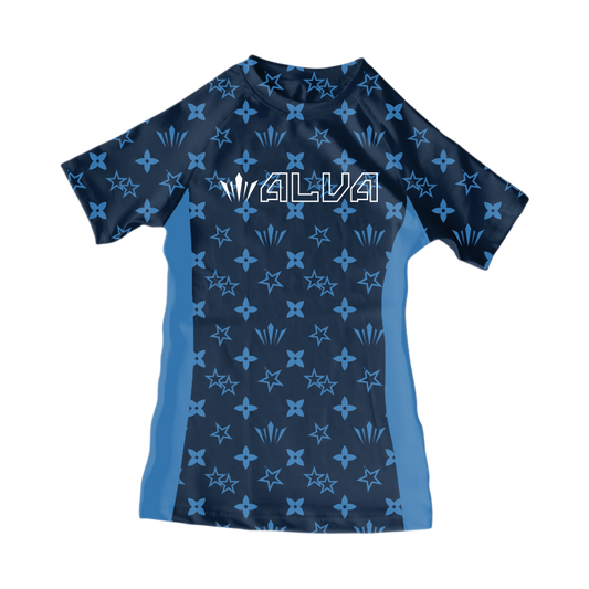 Women's Blue LV BJJ Rashguard