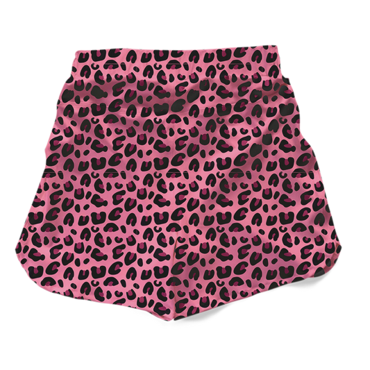 Women's Pink Cheetah BJJ Shorts