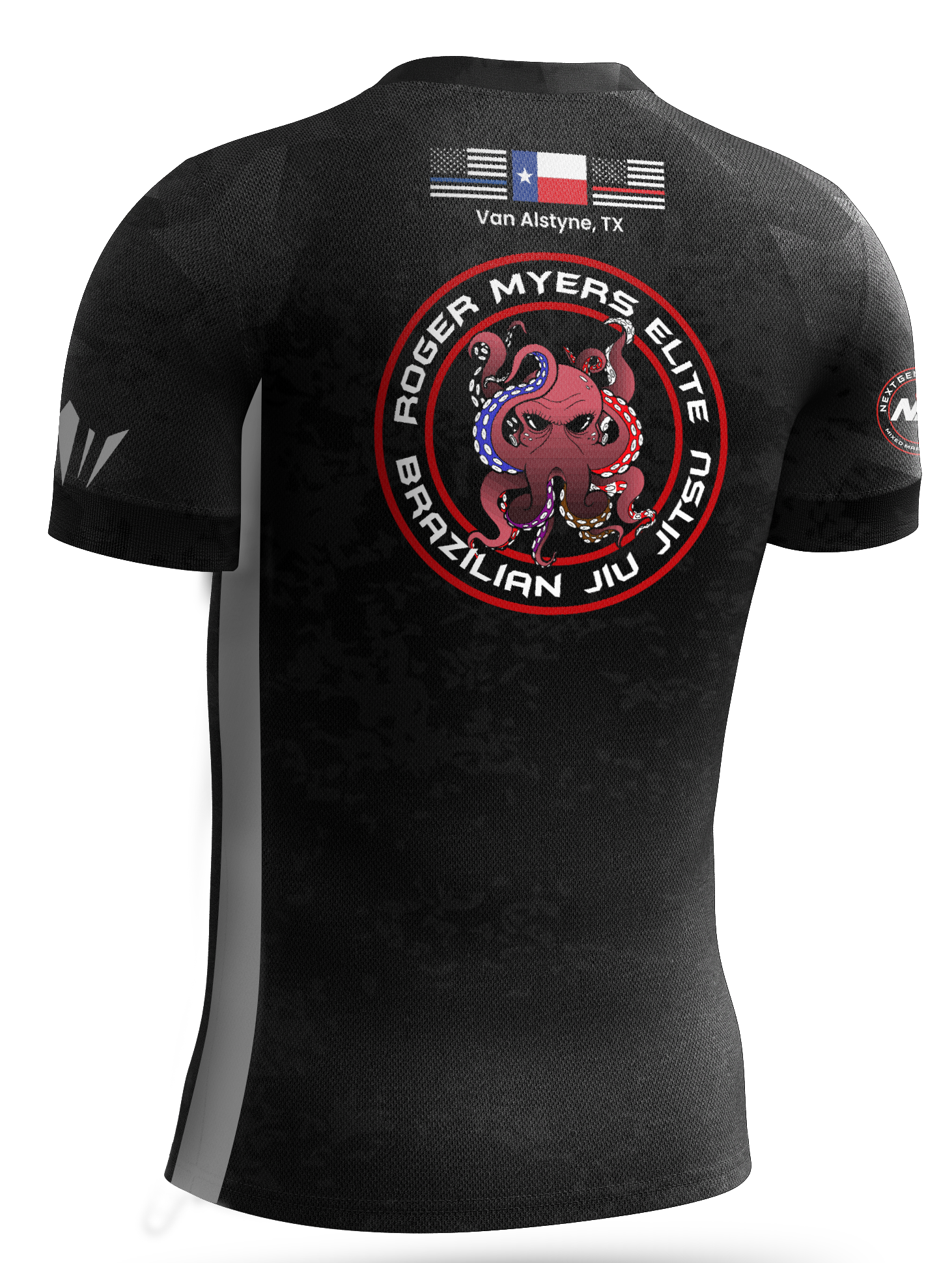 RM Elite Dark Ranked Rashguard - White