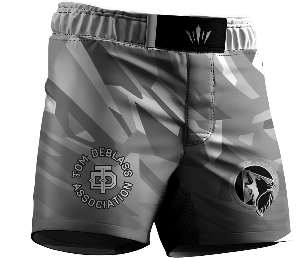 Montgomery Ranked BJJ Shorts - White