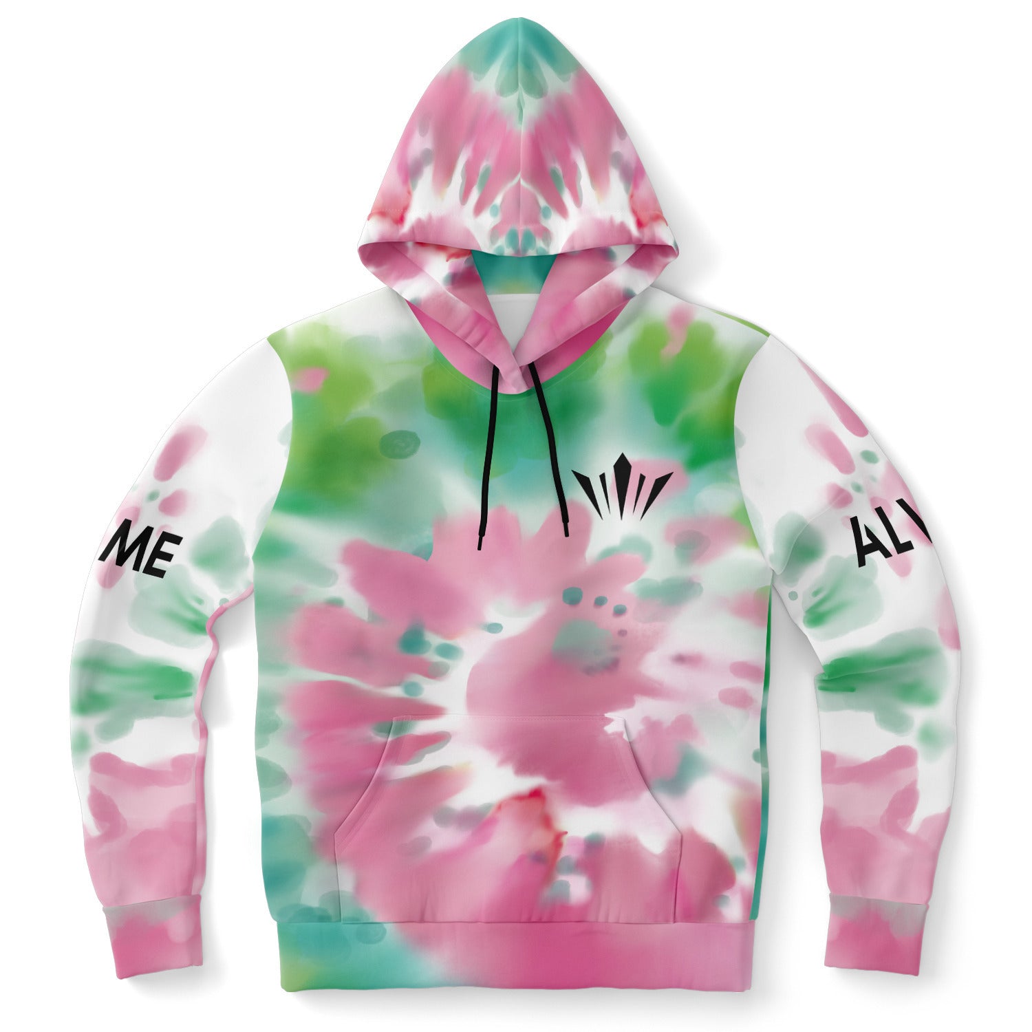 Watermelon Tie Dye Custom Hoodie