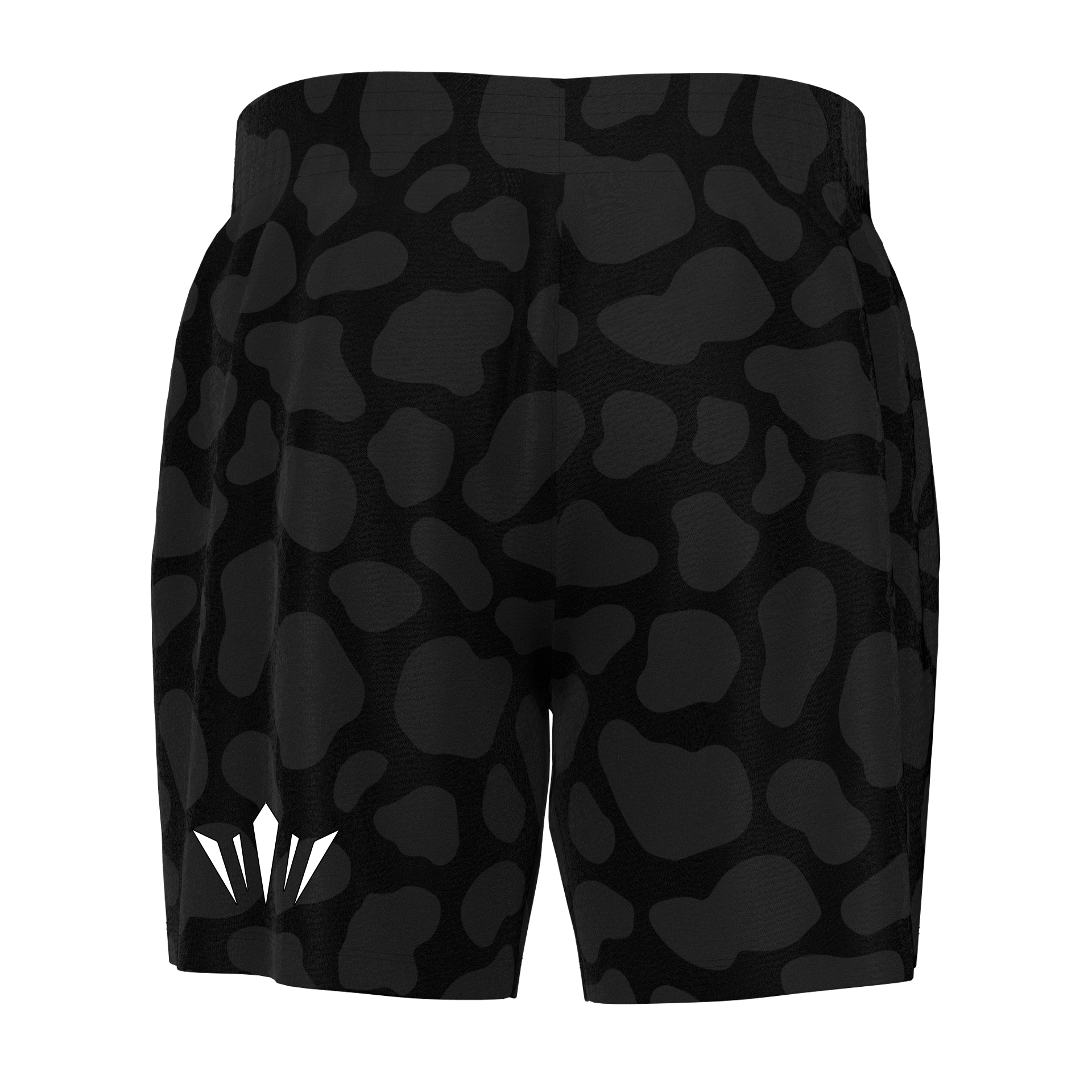 Kingdom Mesh Shorts - Black Leopard