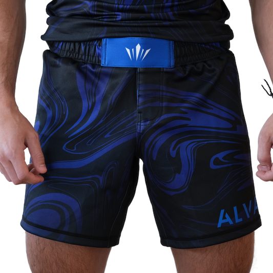 Blue Marble BJJ Shorts