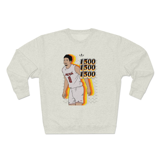 1500 Club Crewneck Sweatshirt (Free shipping in US)