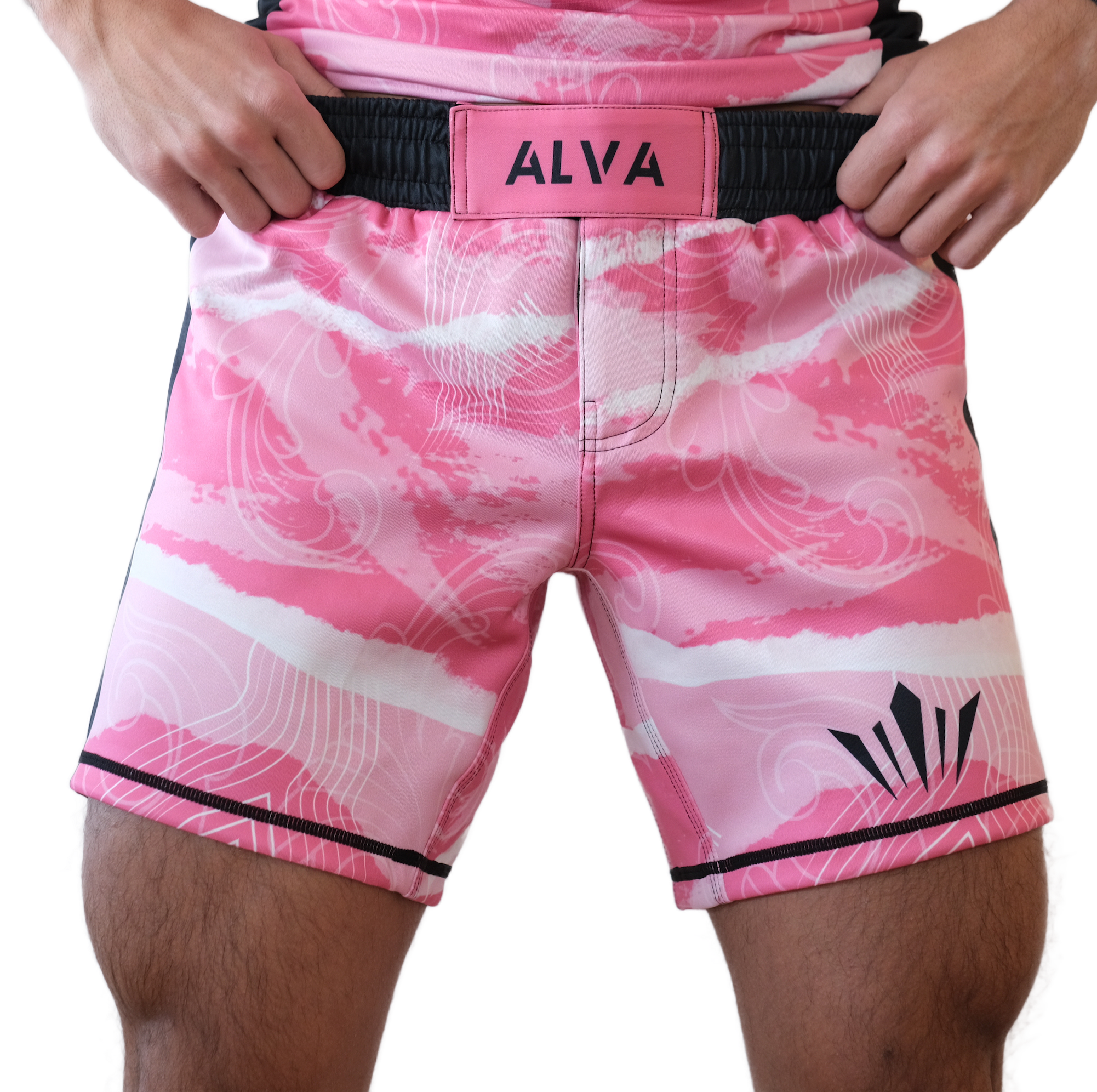 Pink Camo BJJ Shorts