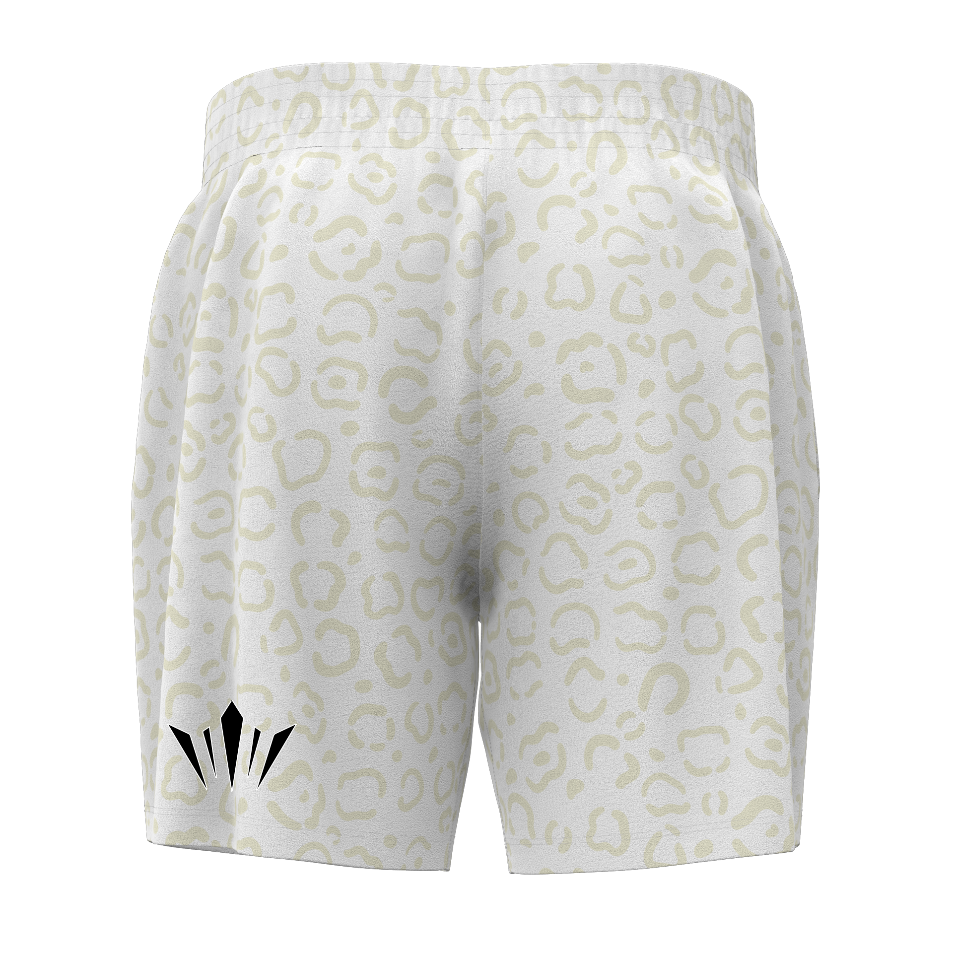 Kingdom Mesh Shorts - White Leopard