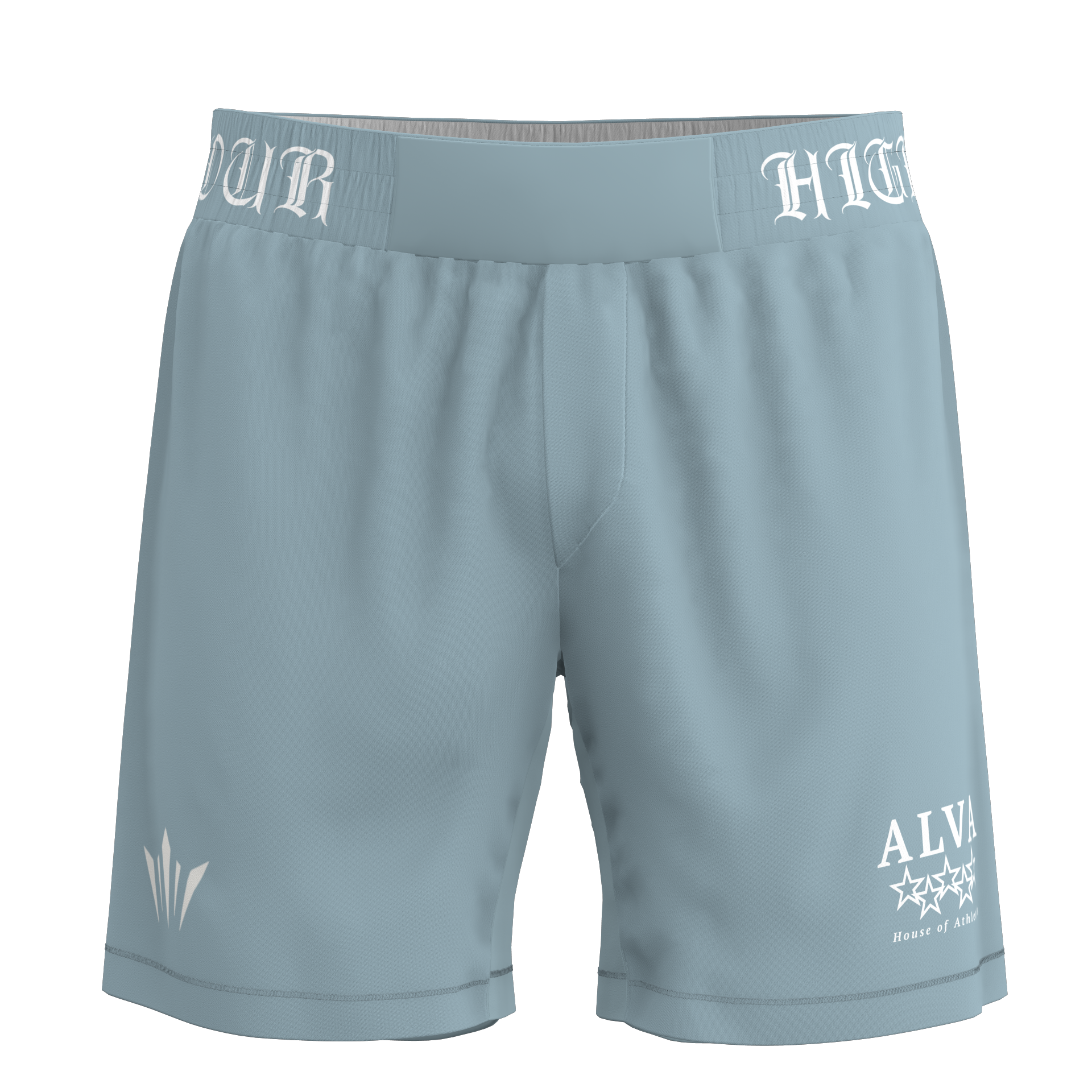 Pewter Blue BJJ Shorts