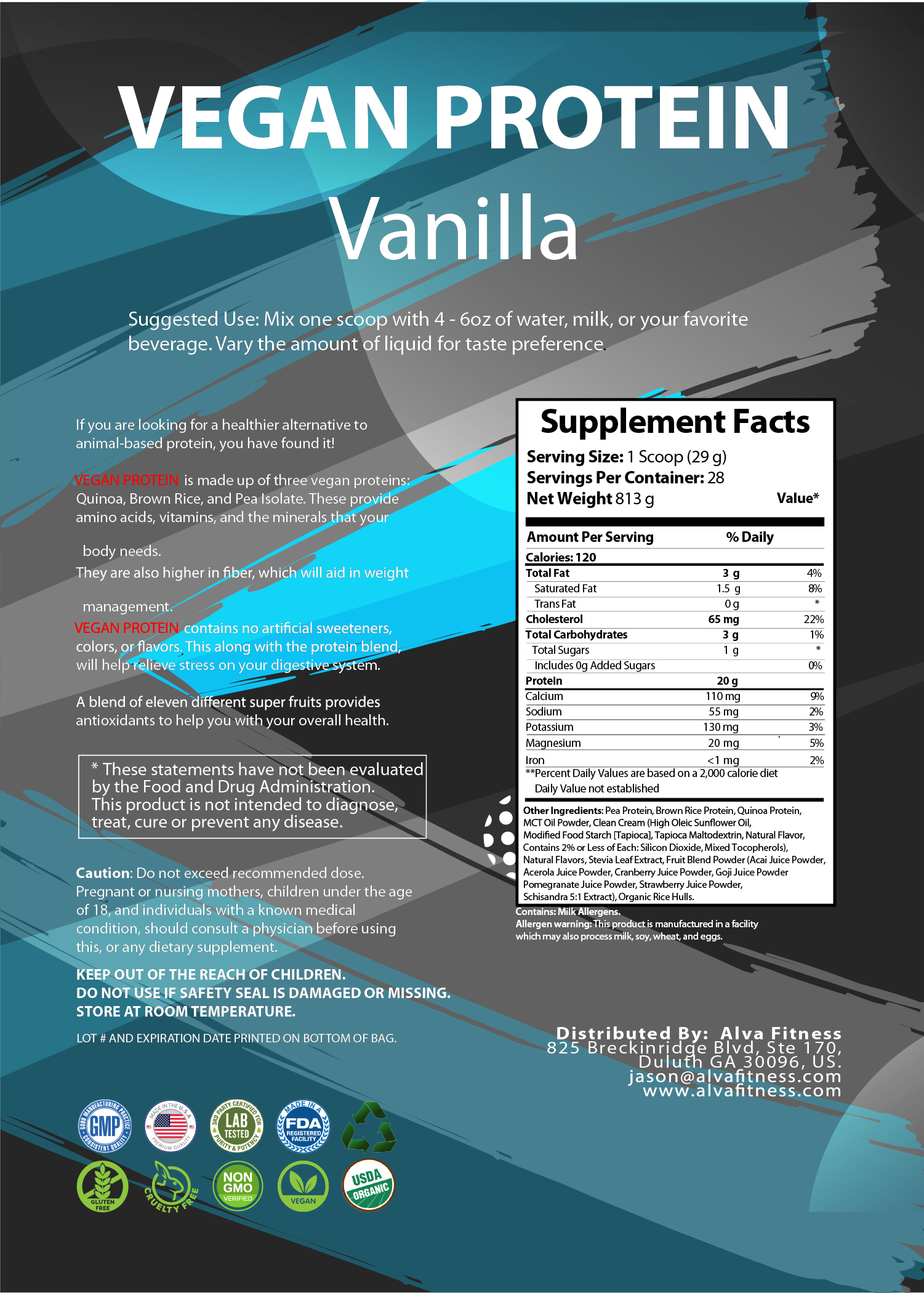 Vegan Vanilla Protein