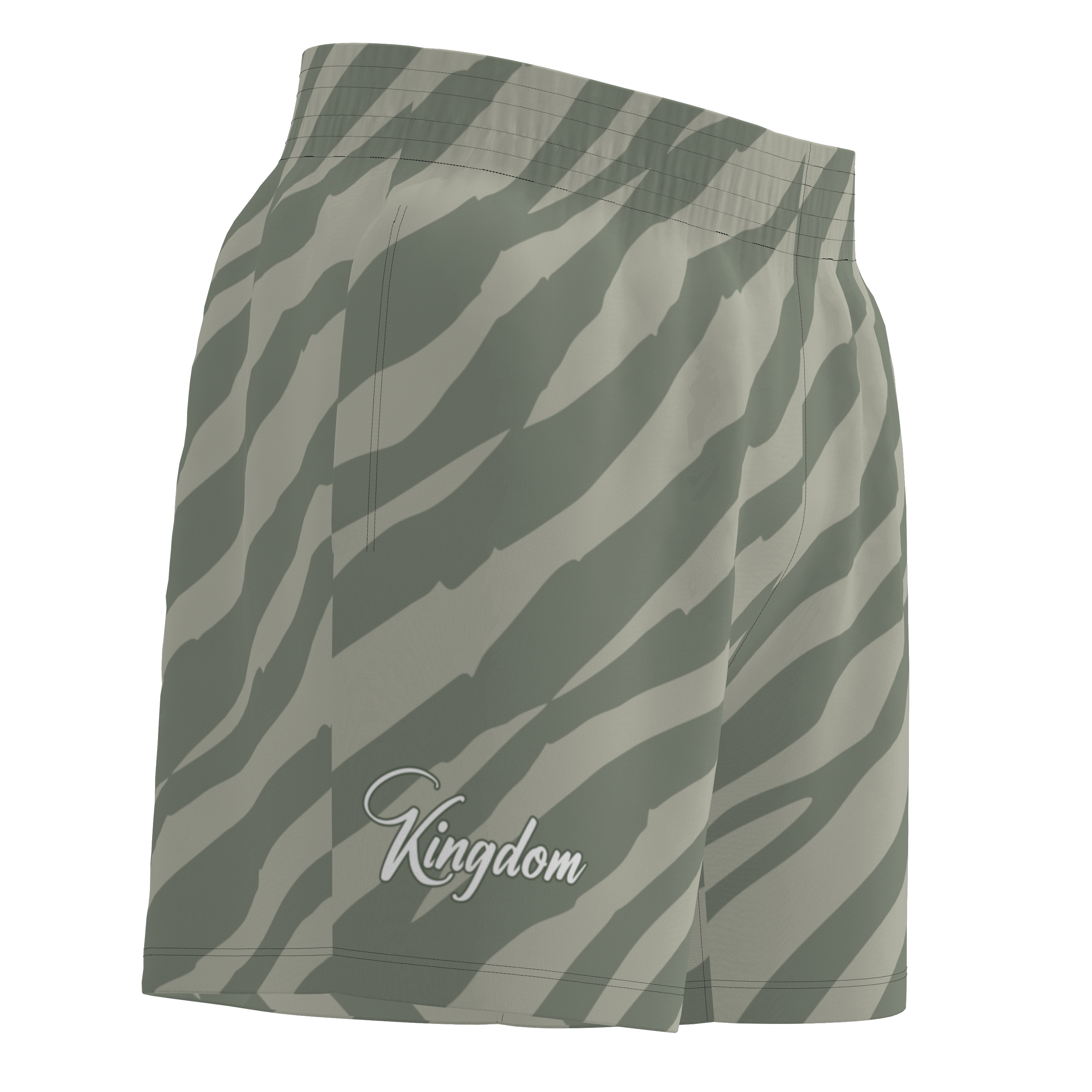 Kingdom Mesh Shorts - Green Tiger
