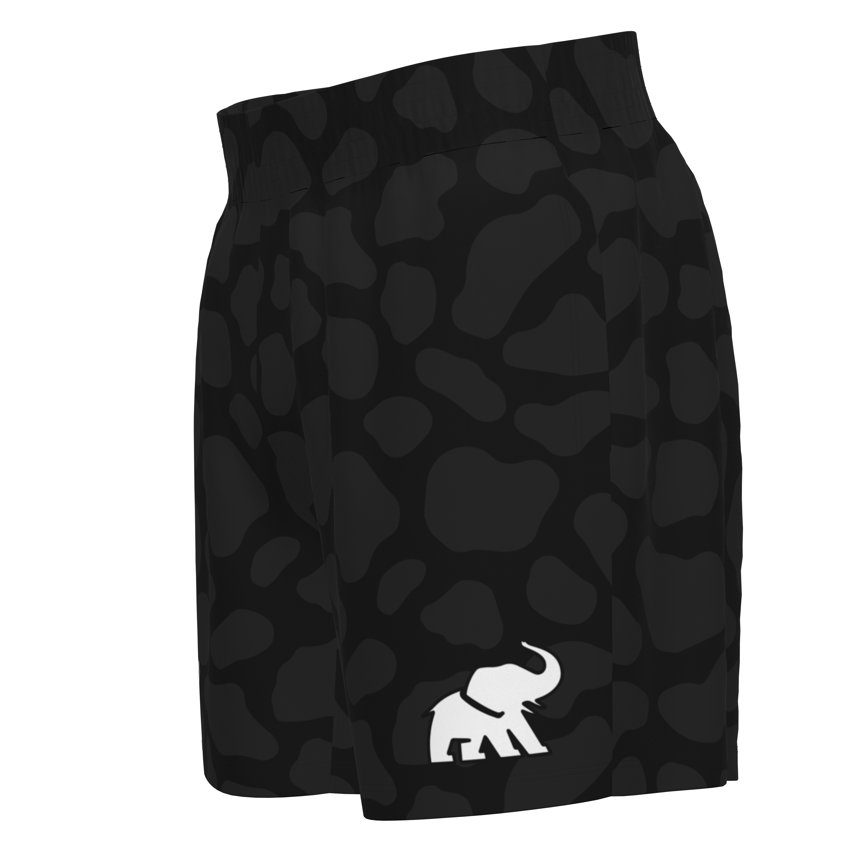 Kingdom Mesh Shorts - Black Leopard