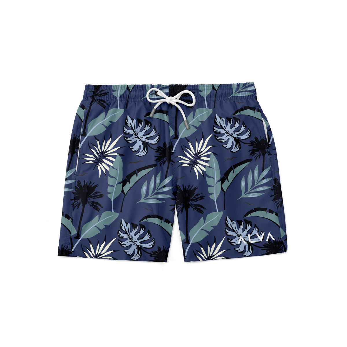 Swim Trunks w/ Lining - Blueprint