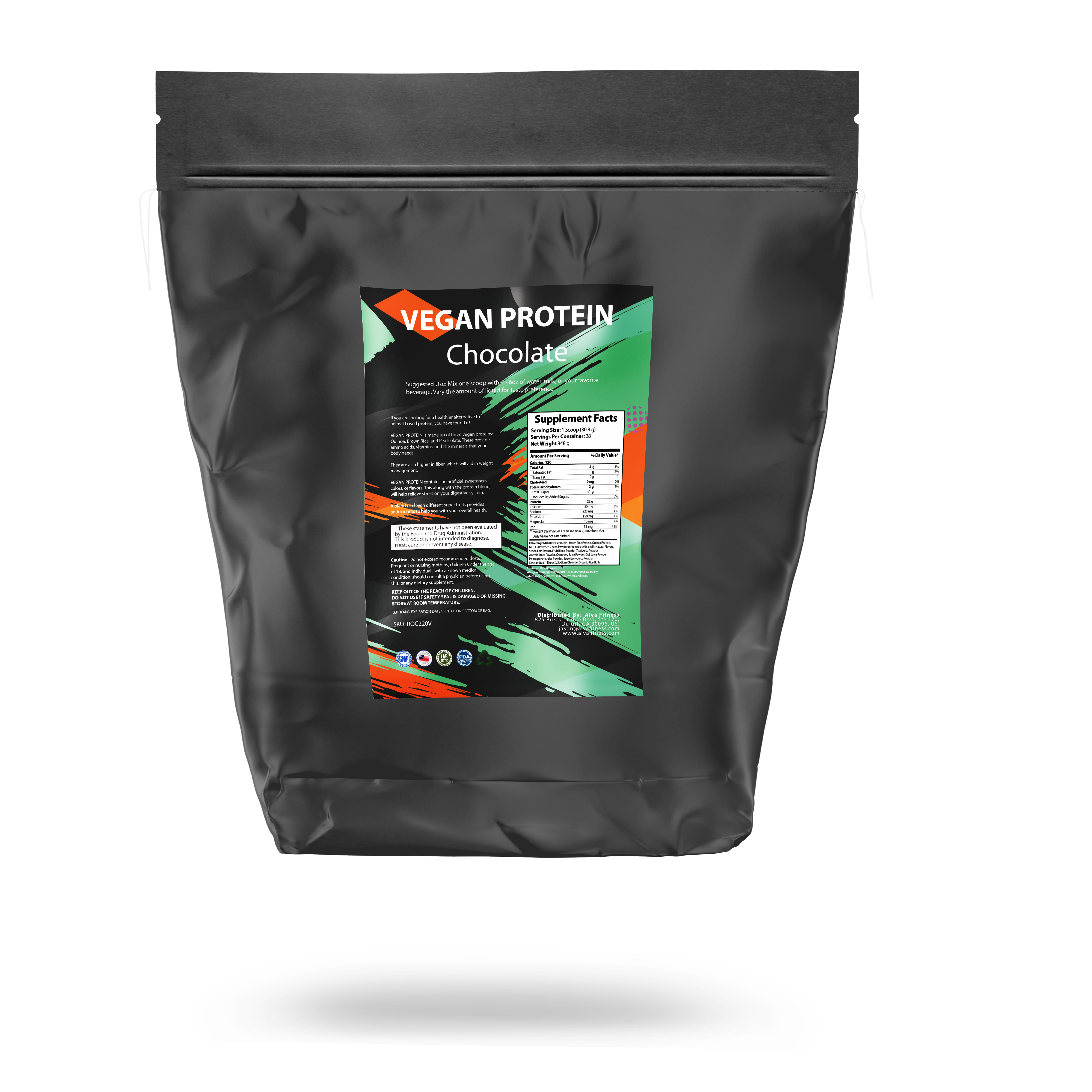 Vegan Chocolate Protein