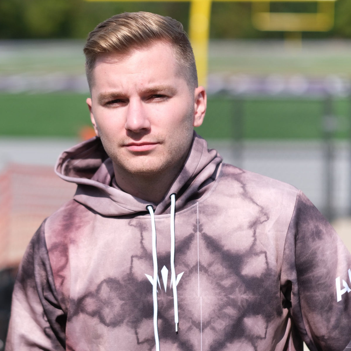 Athlete Hoodie - Milk Tea