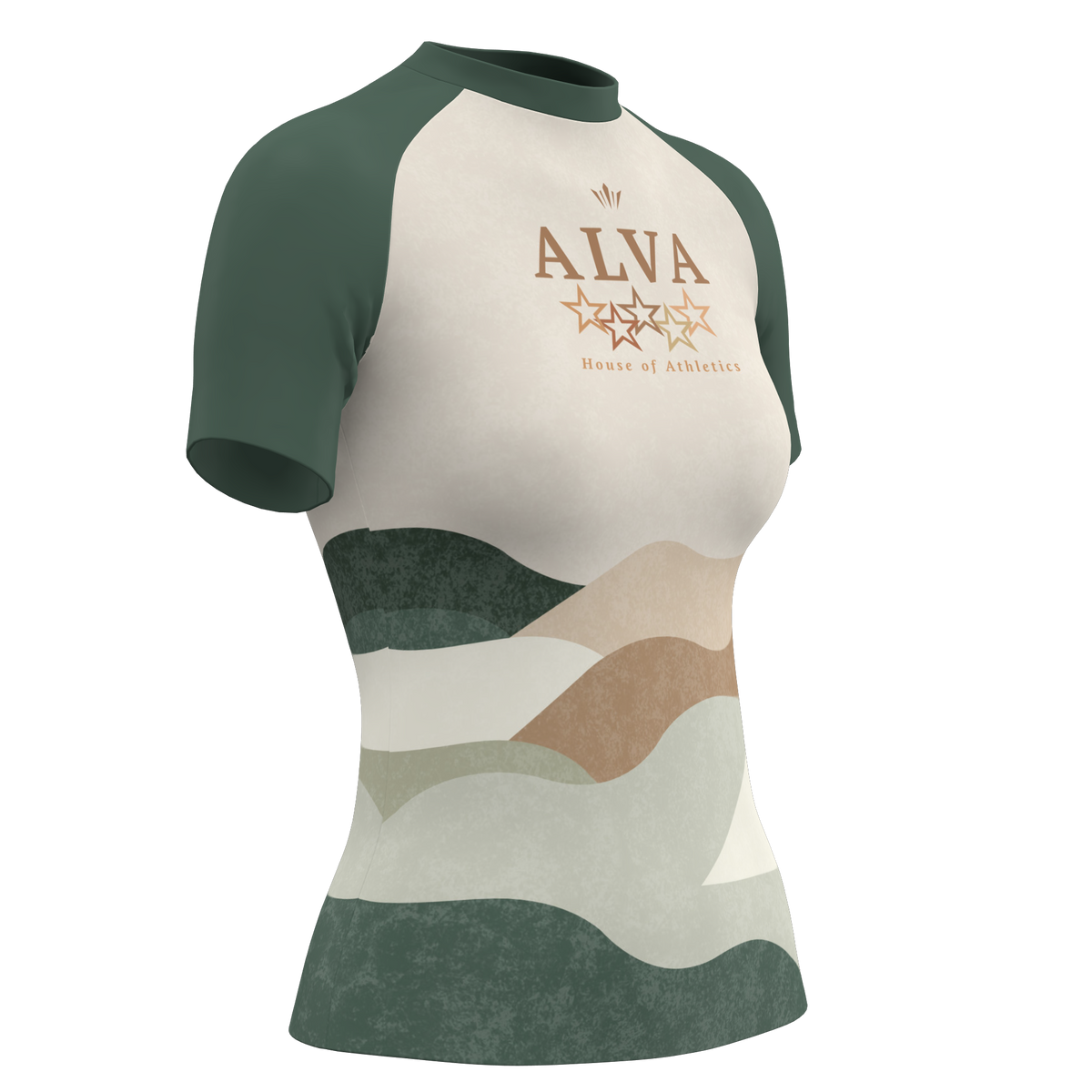 Women's Miner Green Rashguard