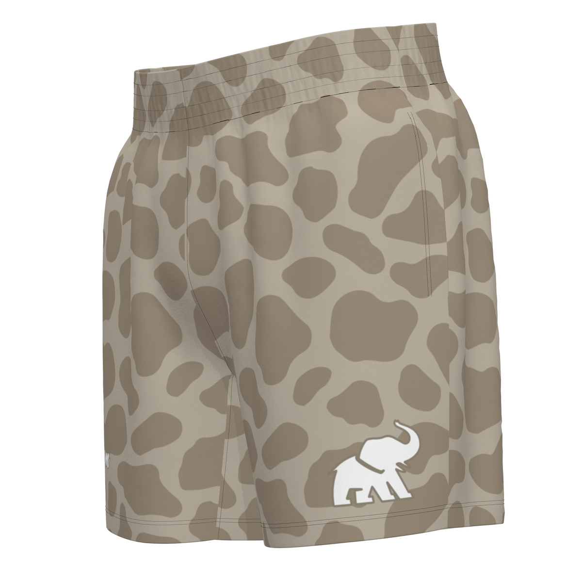 Kingdom Mesh Shorts - Giraffe Print
