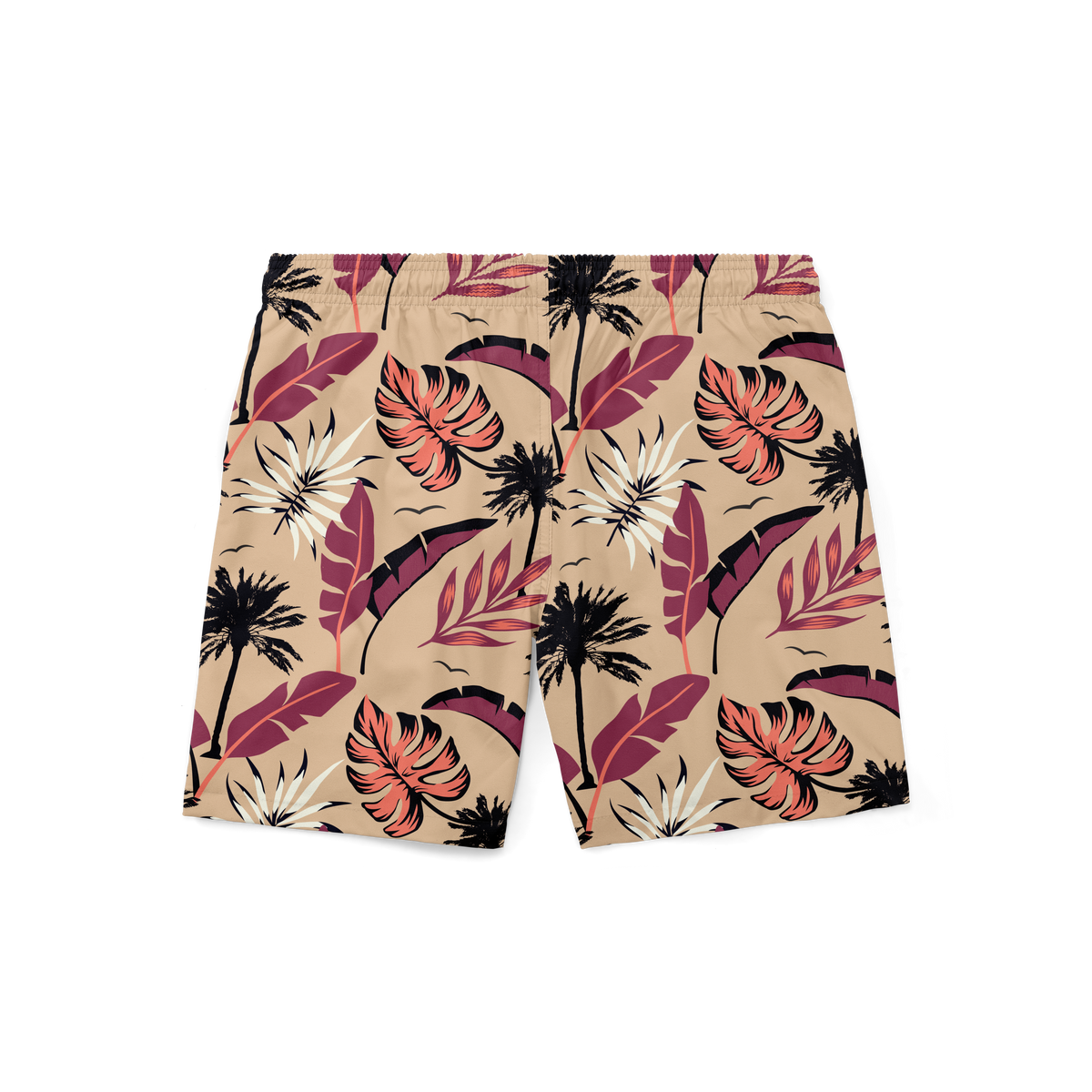 Swim Trunks w/ Lining - Hazelnut