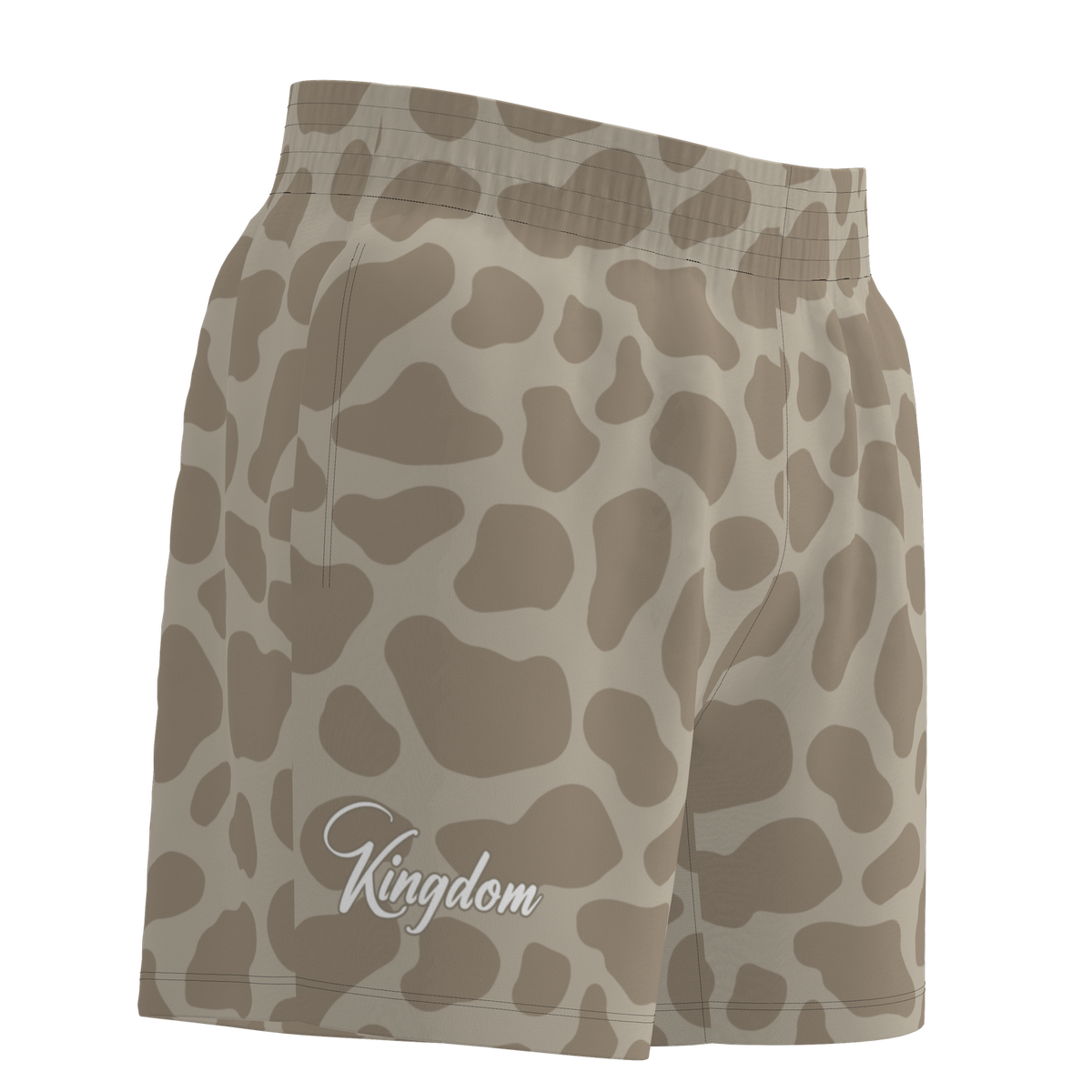 Kingdom Mesh Shorts - Giraffe Print