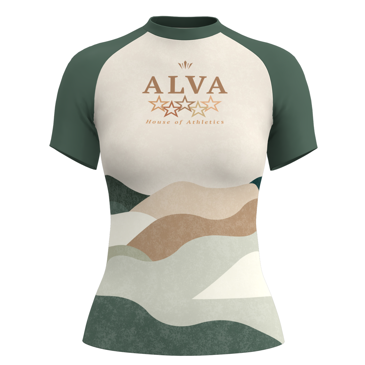 Women's Miner Green Rashguard