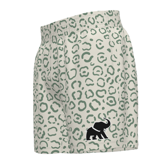 Kingdom Mesh Shorts - Green Leopard