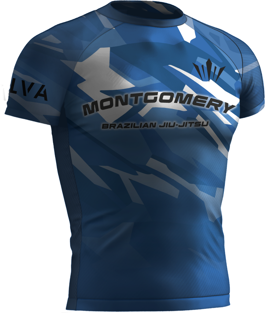 Montgomery Ranked Rashguard - Blue