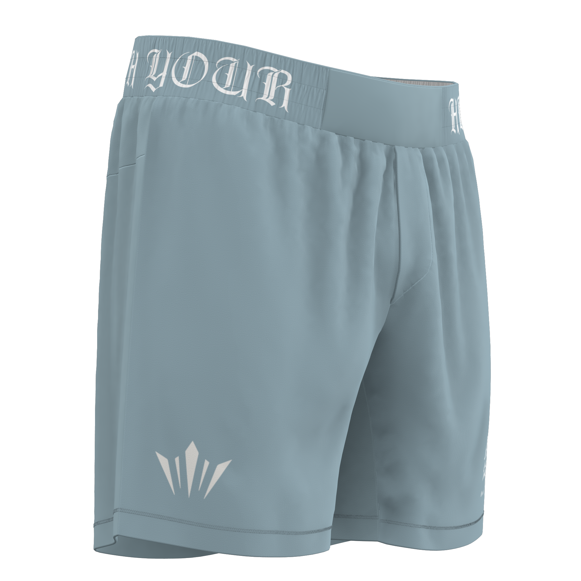 Pewter Blue BJJ Shorts
