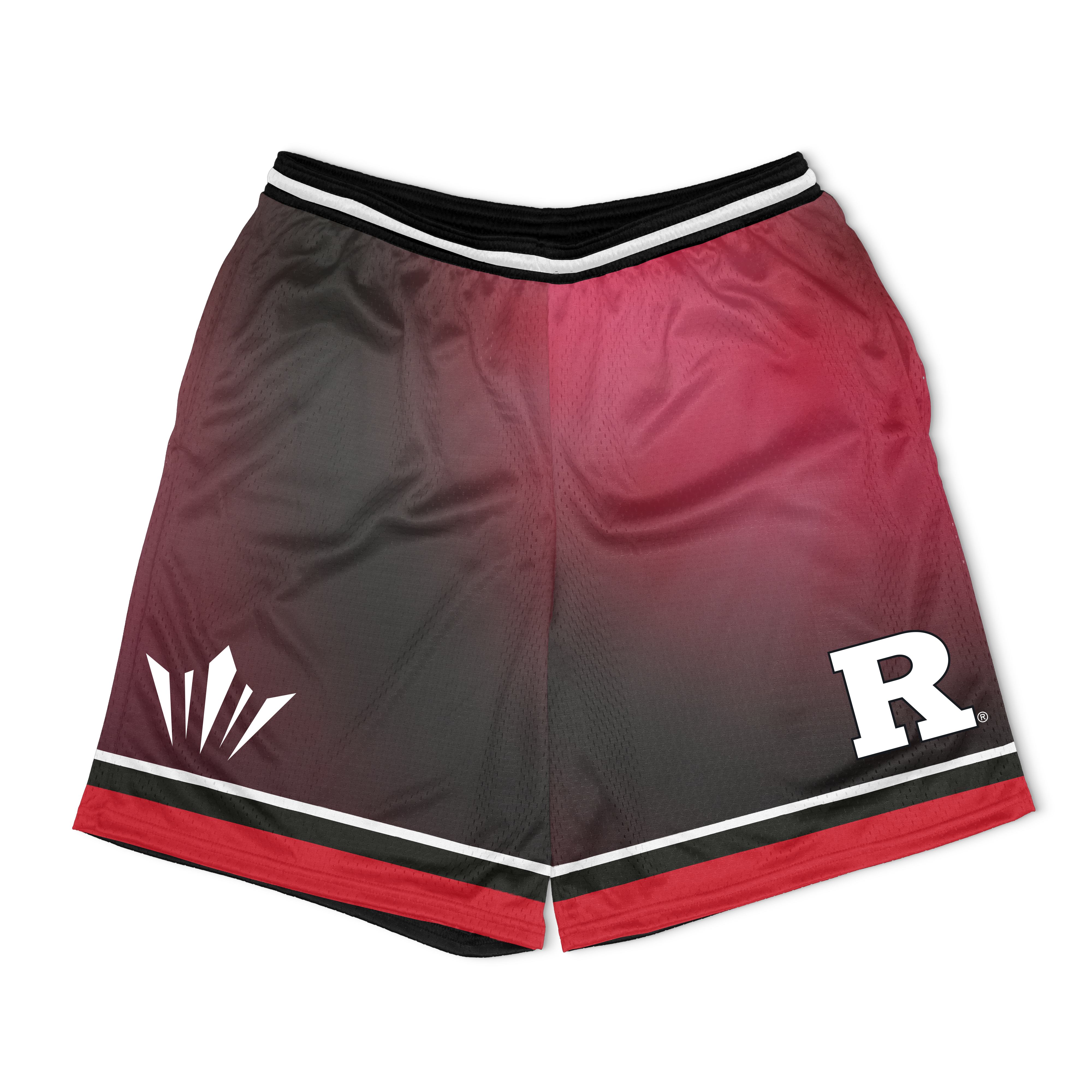 Rutgers Tie Dye Mesh Shorts