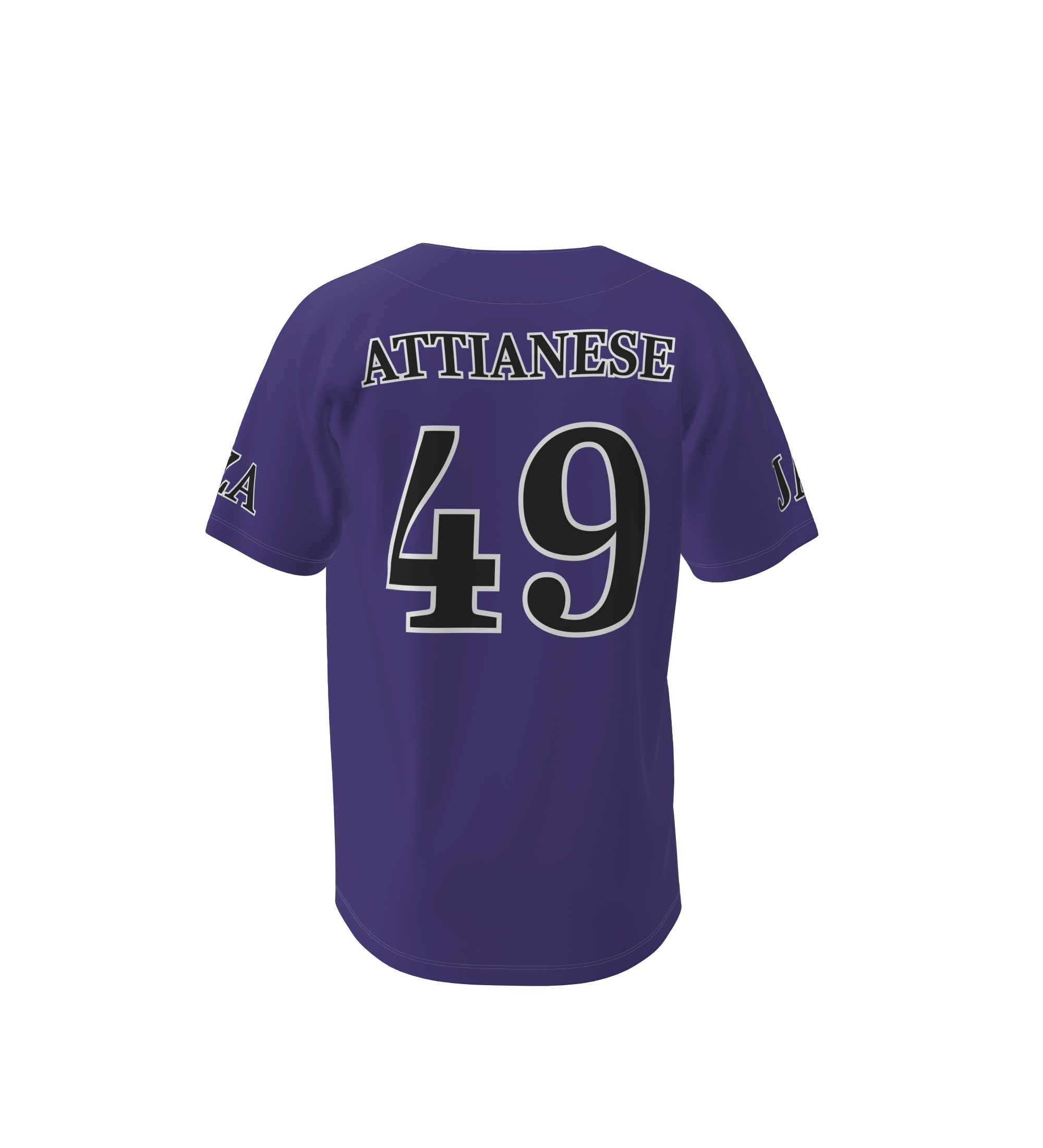 Z&J Baseball Jersey - Purple