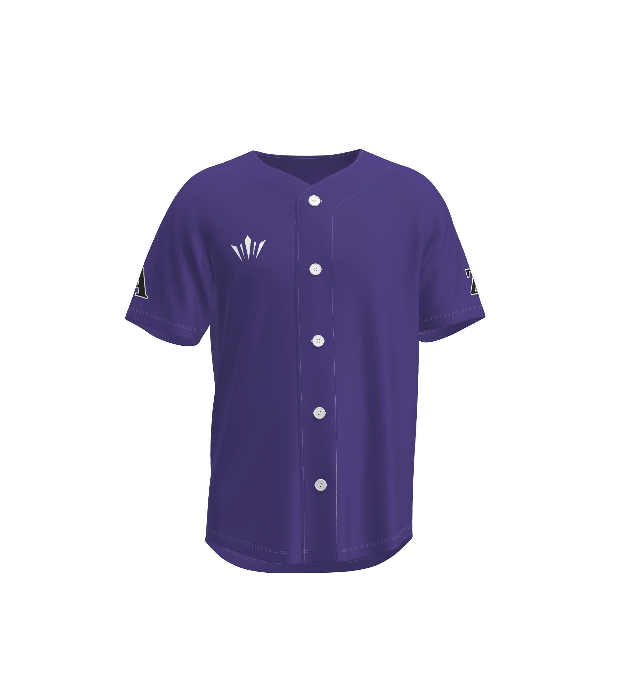 Z&J Baseball Jersey - Purple (Customizable)