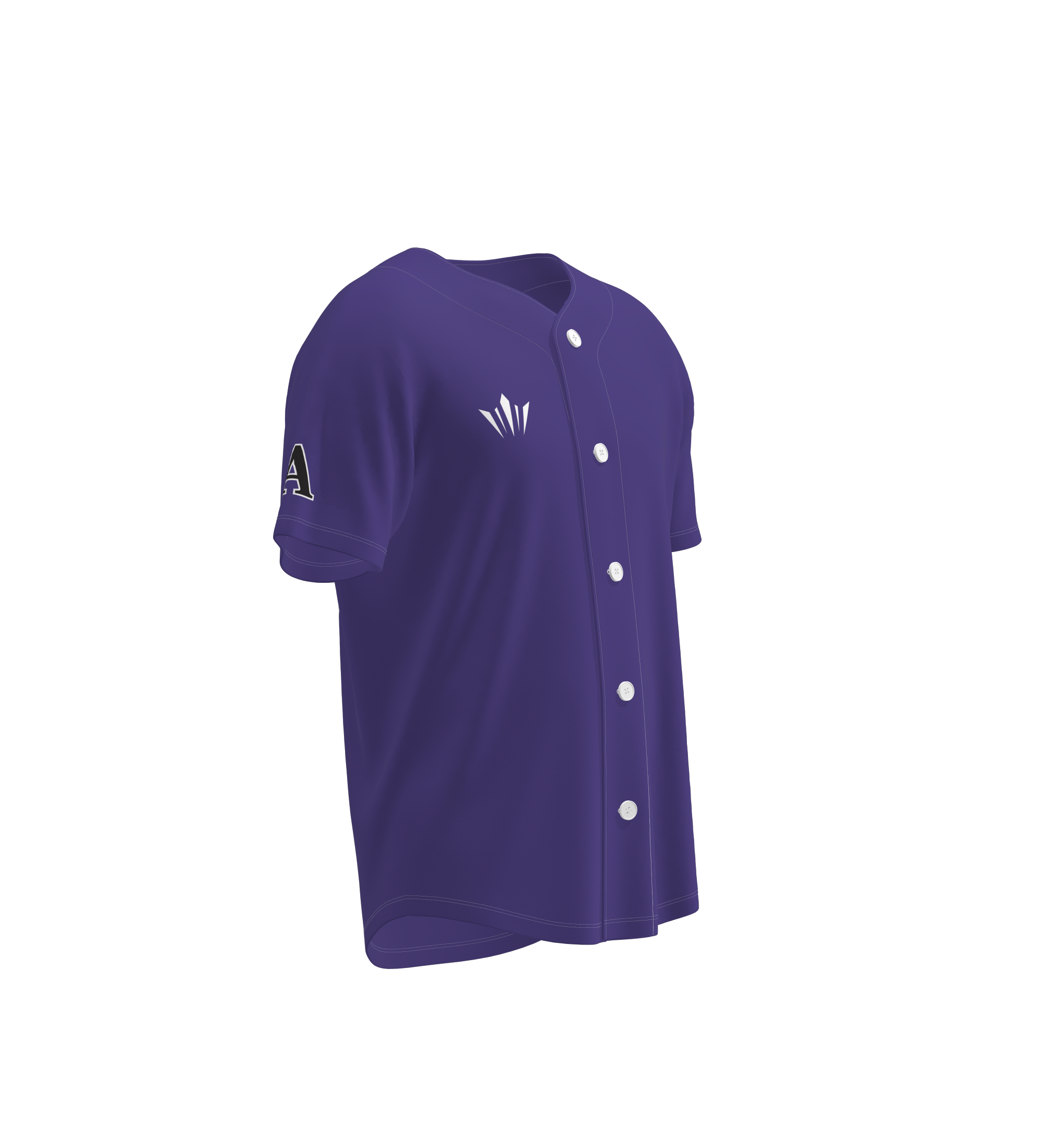 Z&J Baseball Jersey - Purple (Customizable)