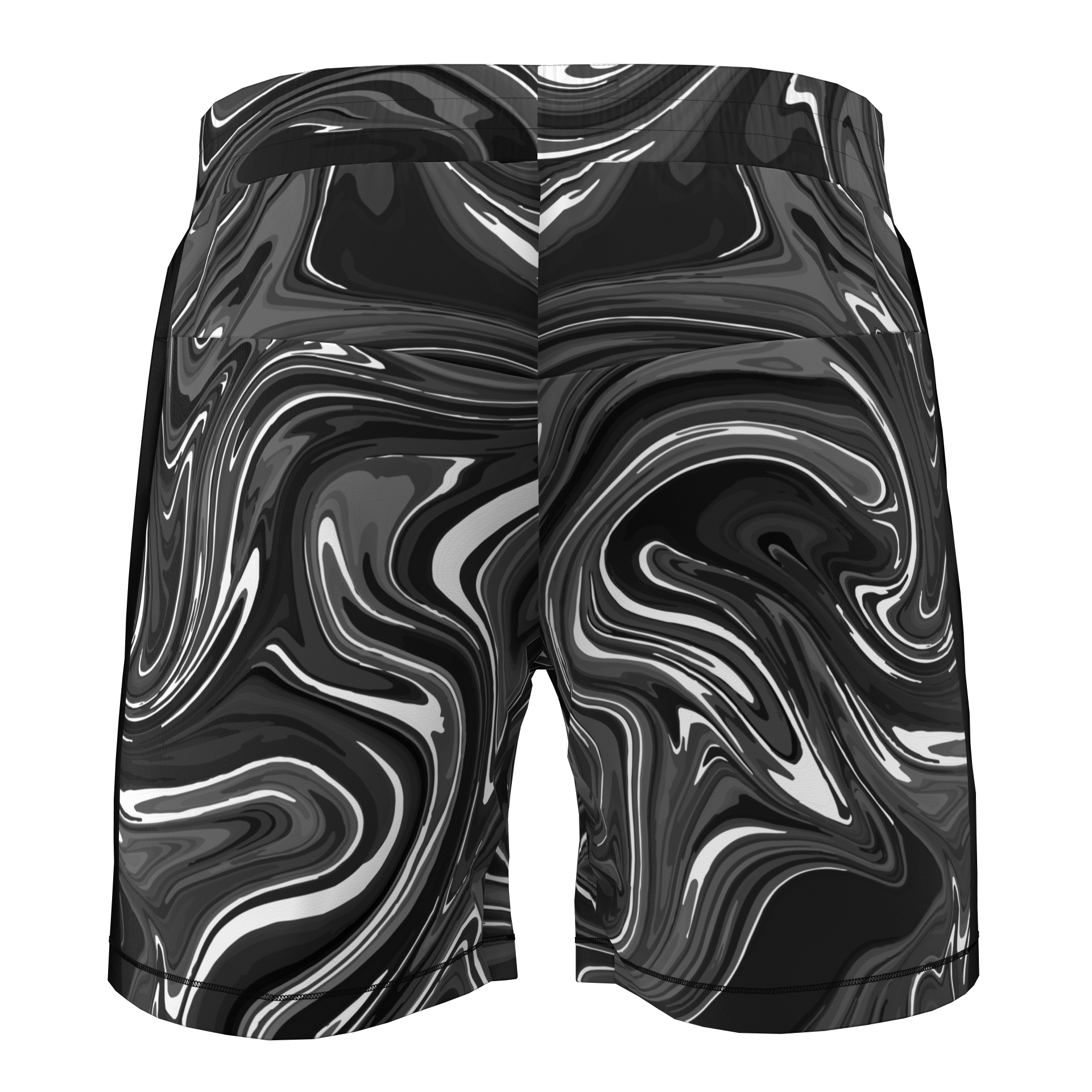 Trippy Marble BJJ Shorts