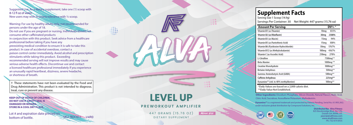 Level Up Pre-Workout