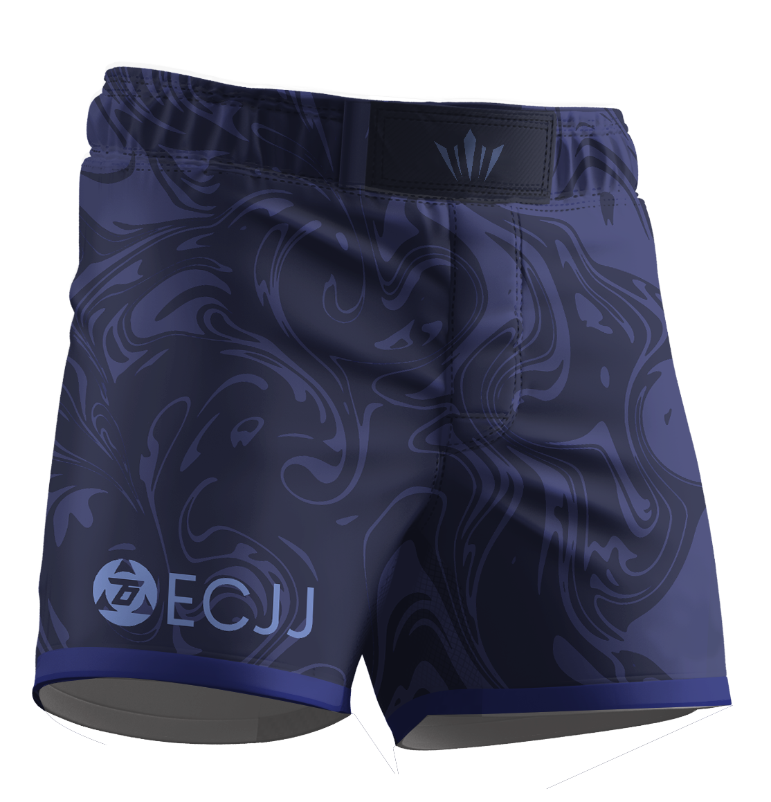 ECJJ Ranked BJJ Shorts - Blue